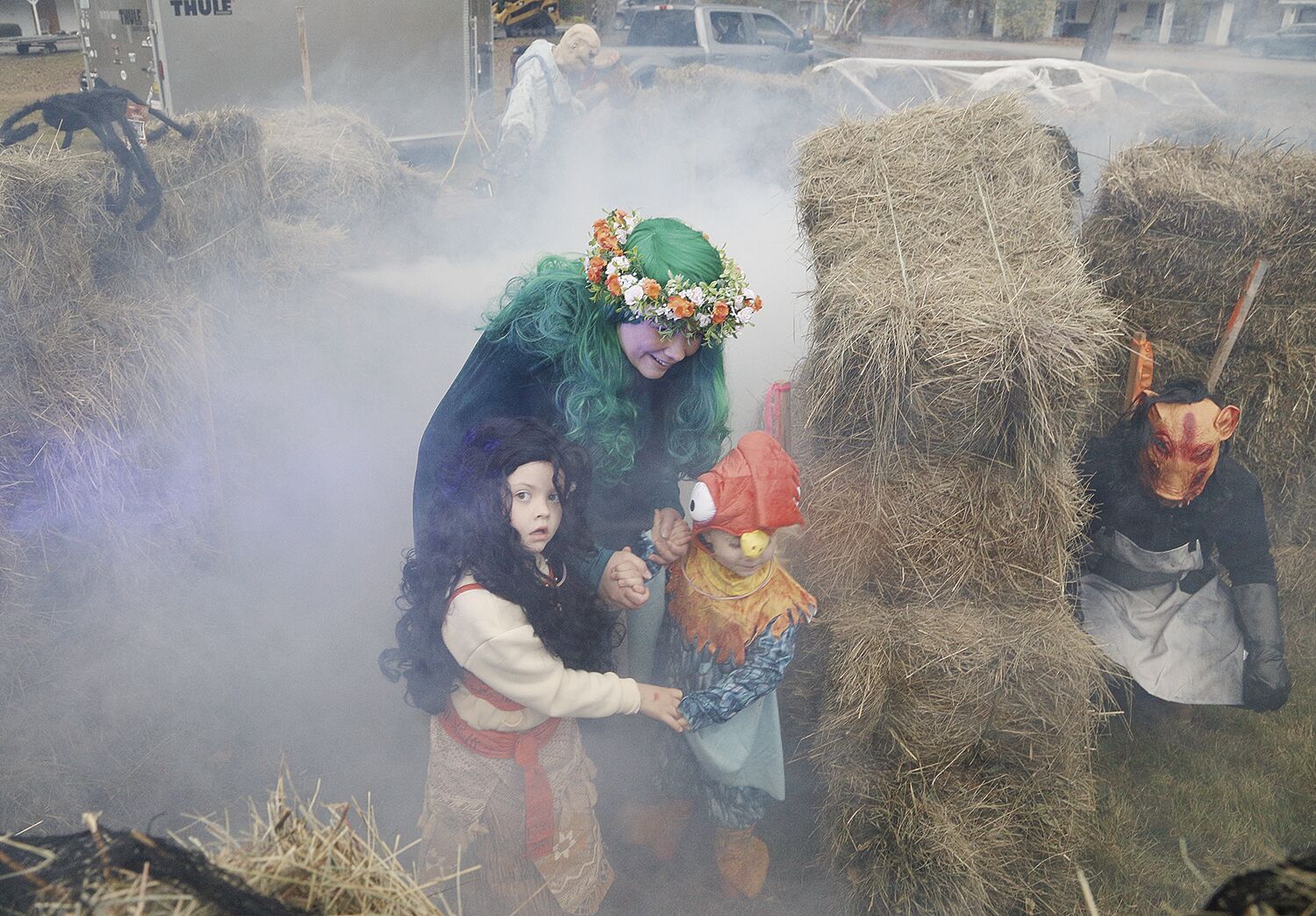 10-31-21 Halloween maze fog